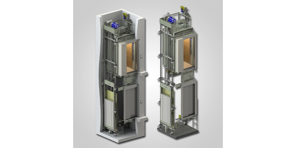 Makine Dairesiz (MRL) Asansör - NİĞTEK Mühendislik Asansör